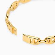 Kidult Bracciale bangle dorato con elementi staffa 831242
